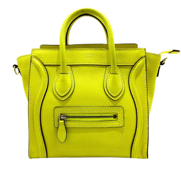 Celine Nano Luggage Tote Leather Satchel (MLB-37945)