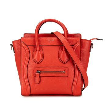 Celine Nano Luggage Tote Leather Satchel (MLB-lR60Qs)