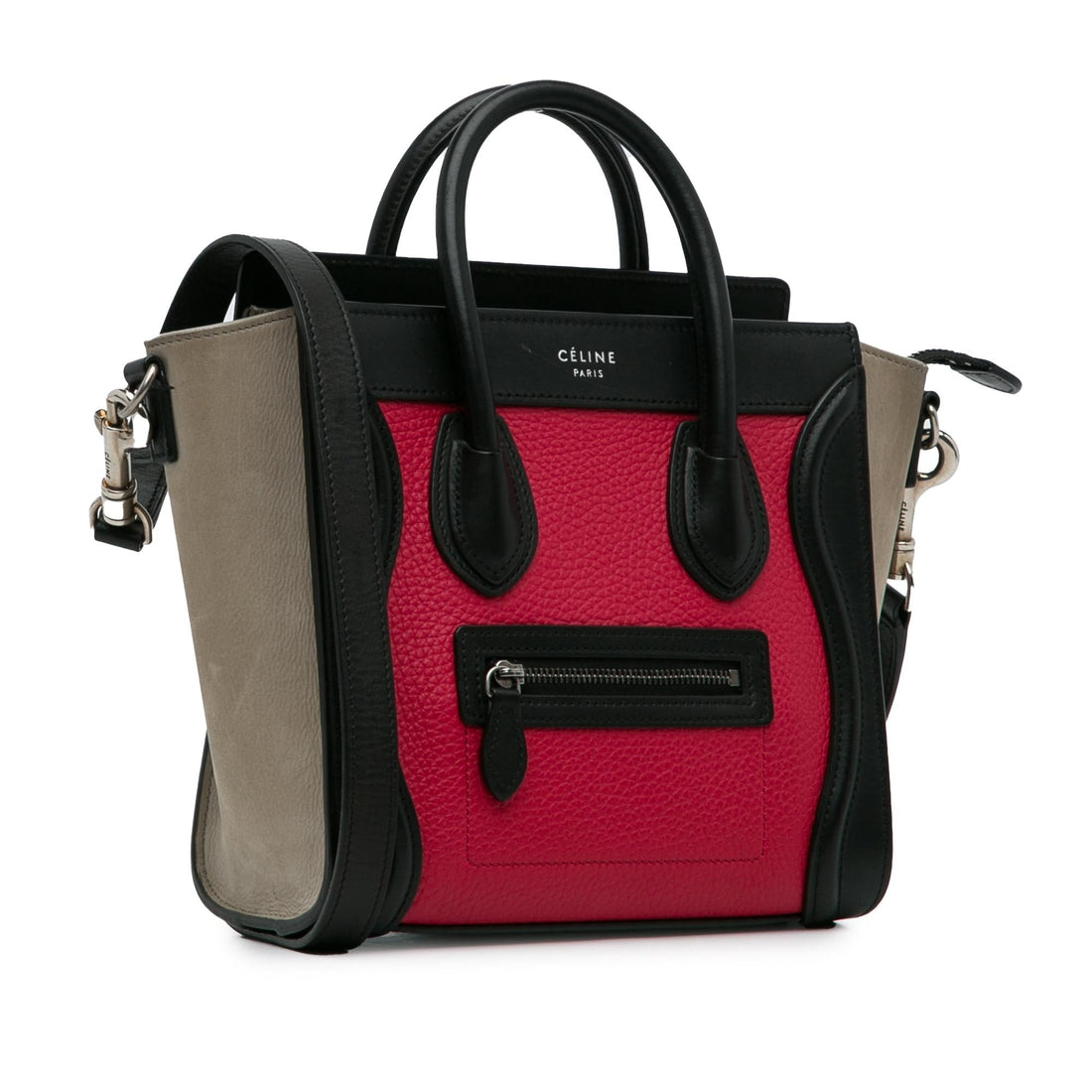 Celine Nano Luggage Tricolor Tote (MLB-jI7OEJ)