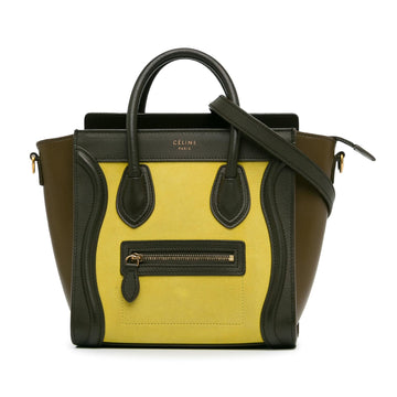 Celine Nano Tricolor Luggage Tote (MLB-g5iXFE)