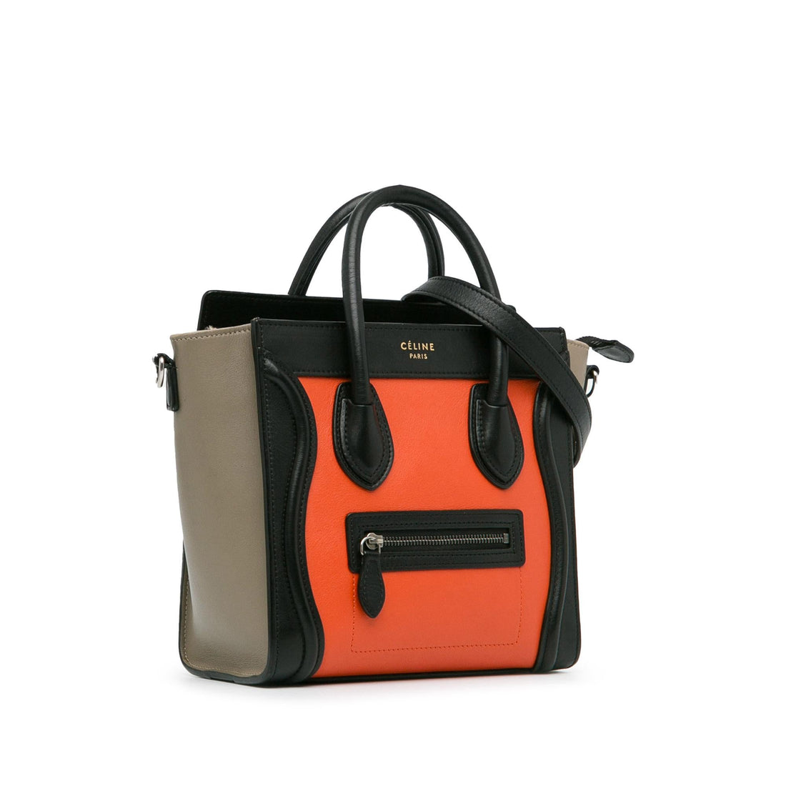Celine Nano Tricolor Luggage Tote (MLB-6zoiWf)