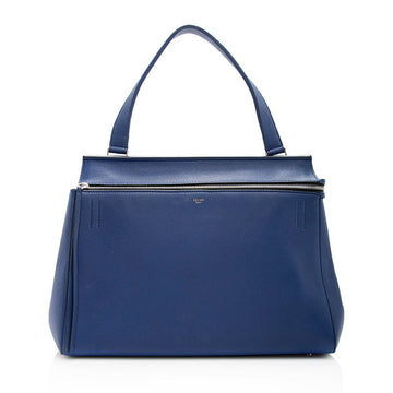 Celine Pebbled Leather Medium Edge Tote (SHF-20103)