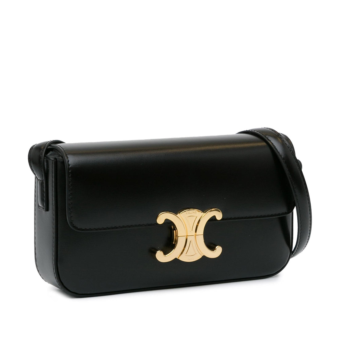 Celine Shiny Calfskin Claude Shoulder Bag (MLB-UEum9T)