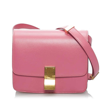 Celine Small Classic Box Leather Crossbody Bag (MLB-34178)
