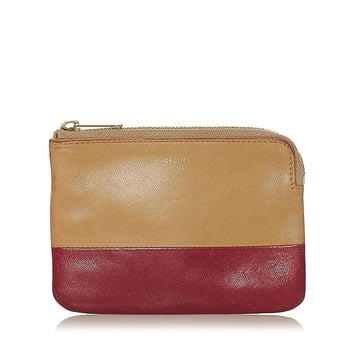 Celine Solo Bicolor Leather Clutch Bag (MLB-27825)