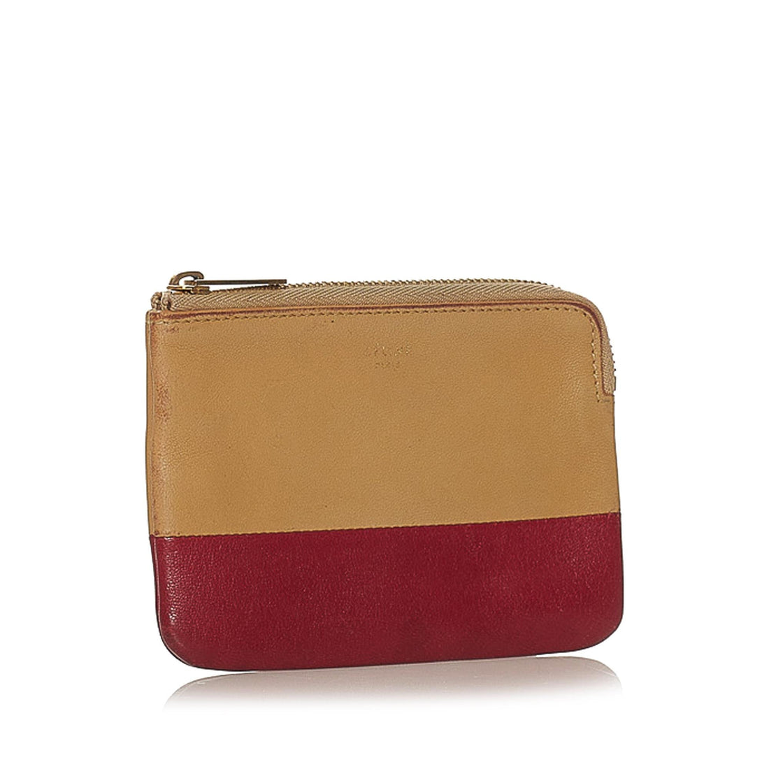 Celine Solo Bicolor Leather Clutch Bag (MLB-27825)