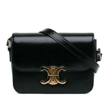 Celine Teen Shiny Calfskin Triomphe Bag (MLB-vb9Nof)