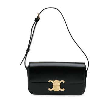 Celine Teen Shiny Calfskin Triomphe Bag (MLB-4GpLjn)