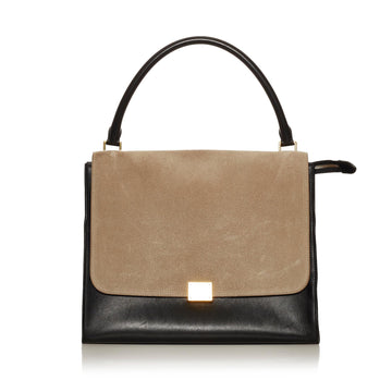 Celine Trapeze Leather Satchel (MLB-28869)
