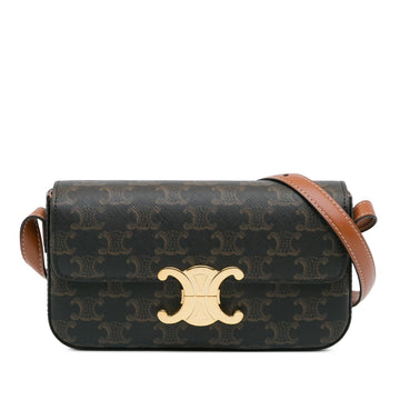 Celine Triomphe Calfskin Claude Shoulder Bag (MLB-bdLDog)
