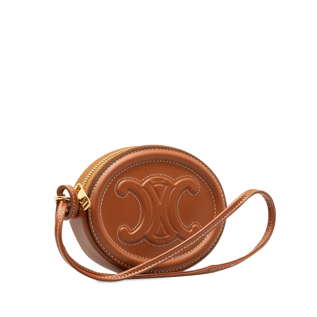 Celine Triomphe Cuir Oval Clutch (MLB-wvHwb7)