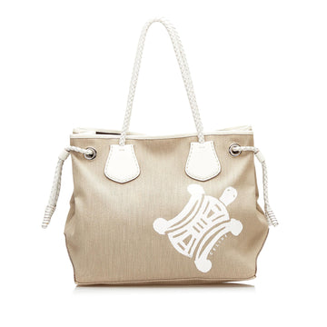 Celine Triomphe Logo Canvas Tote (MLB-35745)