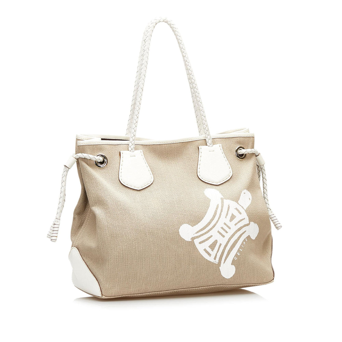 Celine Triomphe Logo Canvas Tote (MLB-35745)