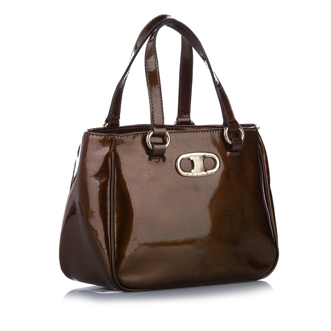 Celine Triomphe Patent Leather Tote Bag (MLB-15557)