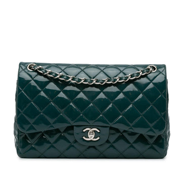 Chanel Jumbo Classic Patent Double Flap (MLB-A8oS33)