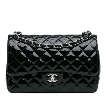 Chanel Jumbo Classic Patent Double Flap (MLB-OHbgvl)