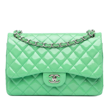 Chanel Jumbo Classic Patent Double Flap (MLB-vCasJx)