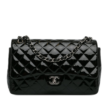 Chanel Jumbo Classic Patent Double Flap (MLB-VxoOgX)