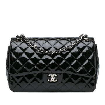 Chanel Jumbo Classic Patent Double Flap (MLB-vKYDDo)