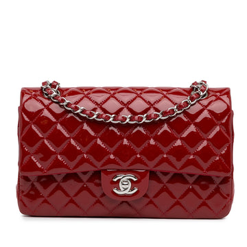 Chanel Medium Classic Patent Double Flap (MLB-aWKJWo)