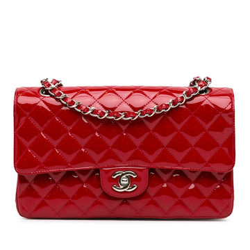 Chanel Medium Classic Patent Double Flap (MLB-3RWLQC)