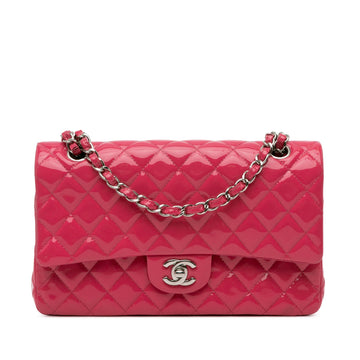 Chanel Medium Classic Patent Double Flap (MLB-gwOeOo)