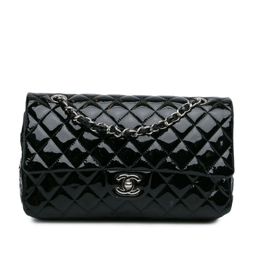 Chanel Medium Classic Patent Double Flap (MLB-RxvttZ)