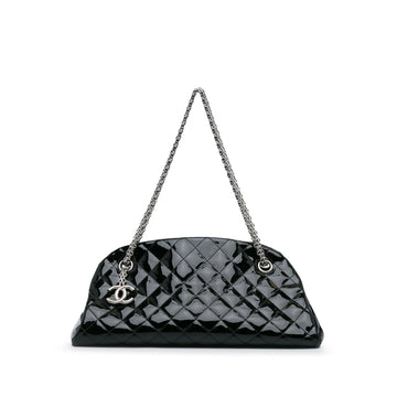Chanel Medium Patent Just Mademoiselle Shoulder Bag (MLB-IKOedq)