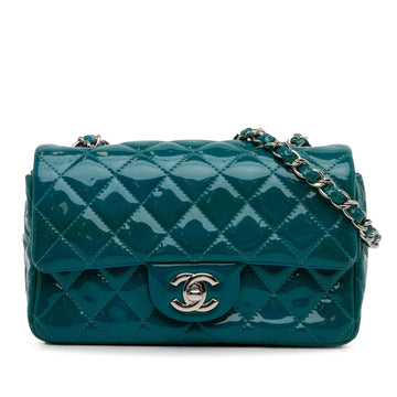 Chanel Mini Classic Patent Rectangular Single Flap (MLB-9x8gL6)