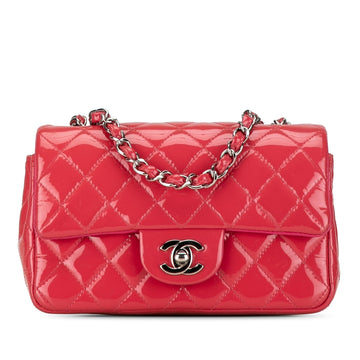 Chanel Mini Rectangular Classic Patent Single Flap (MLB-XuFX41)