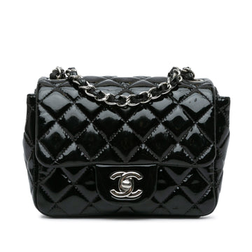 Chanel Mini Square Classic Patent Single Flap (MLB-vfasYd)