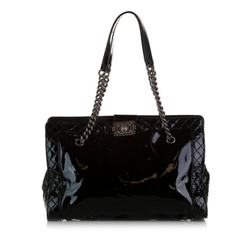 Chanel Patent Boy Reverso Shopping Tote (MLB-hSjbqX)