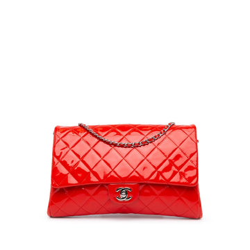 Chanel Quilted Patent New Clutch With Chain (MLB-SbQhLa)