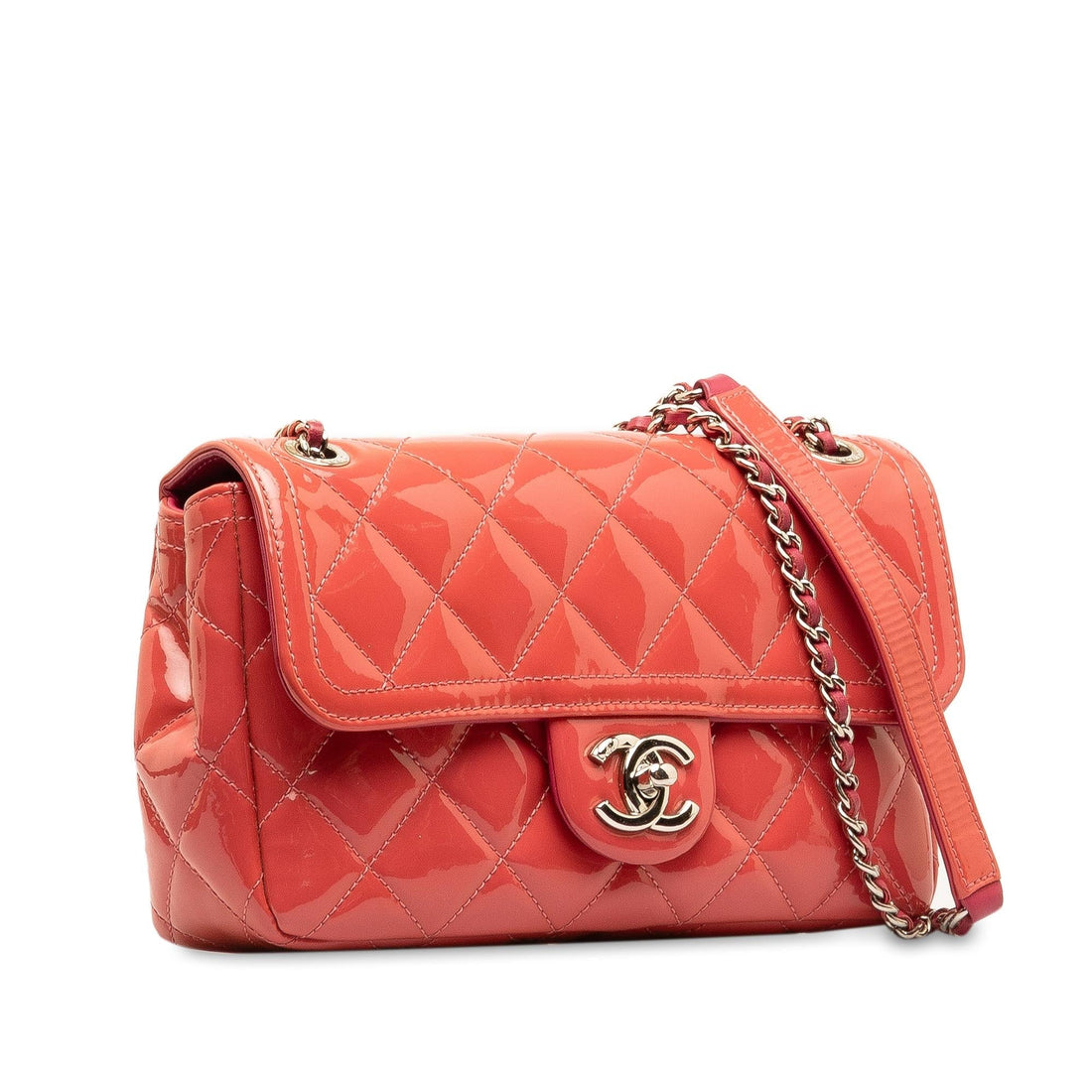 Chanel Small Patent Coco Shine Flap (MLB-Y18gc2)