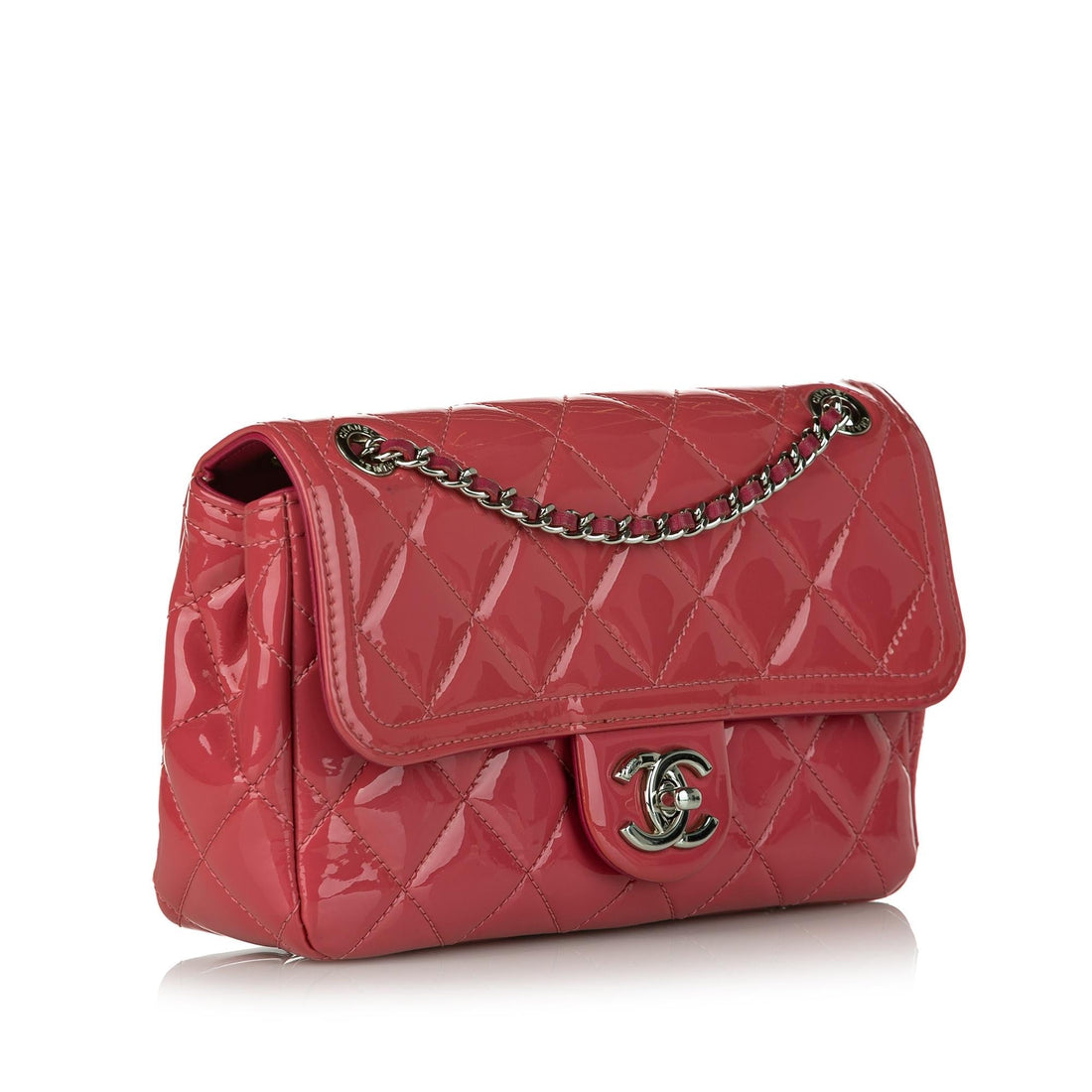 Chanel Small Patent Coco Shine Flap (MLB-zDul4Z)