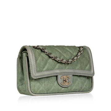 Seasonal Fabric Flap Bag