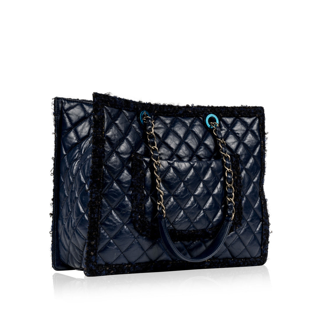Tweed Shopper Tote