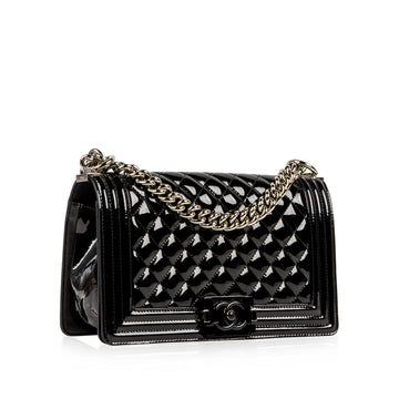 Medium Boy Bag - So Black