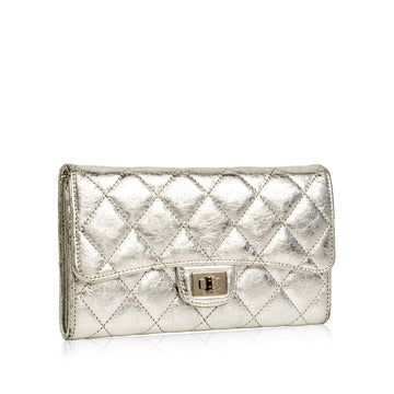 Re-Issue Wallet - Metallic Calfskin