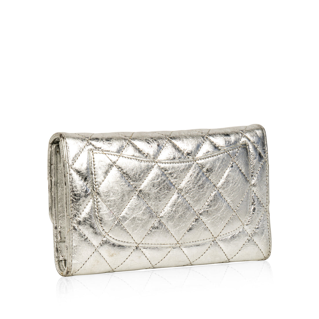 Re-Issue Wallet - Metallic Calfskin