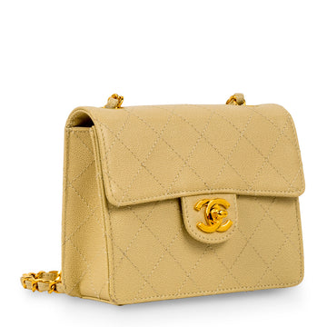 Classic Flap Bag - Mini Square Shoulder Bag - Vintage