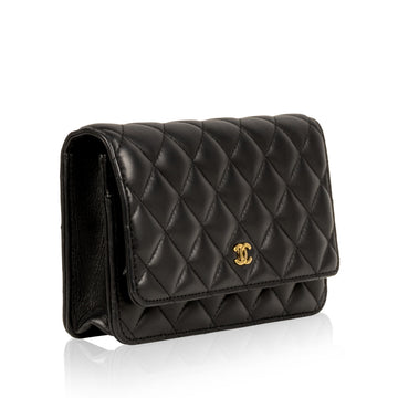Classic Wallet on Chain - Lambskin