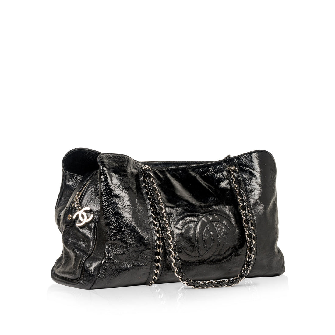 East West Patent Tote