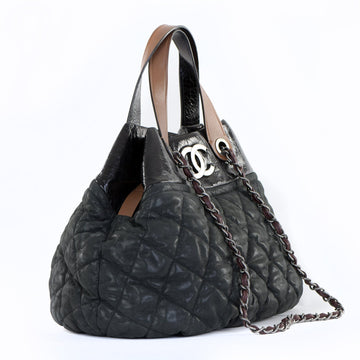 Quilted In The Mix Hobo Bag