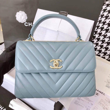 Makersluxe Chevron Quilted Trendy Bag CHL - 747