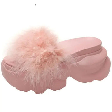 CozyPaws Platform Slippers