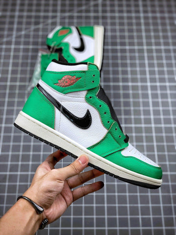 Custom Air Jordan 1 High OG Lucky Green DB4612-300
