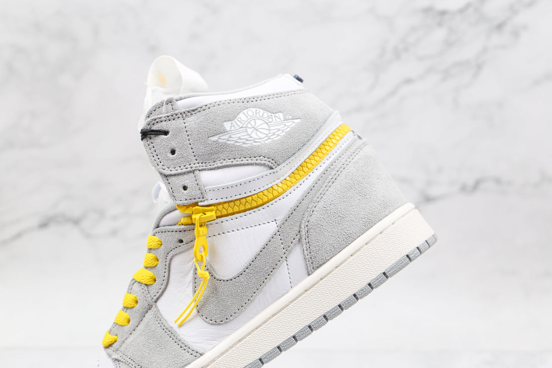 Custom Air Jordan 1 High Switch “Light Smoke Grey” High Q ( Customs And Box ), Jordan 1 Sneakers Active