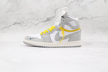 Custom Air Jordan 1 High Switch “Light Smoke Grey” High Q ( Customs And Box ), Jordan 1 Sneakers Active