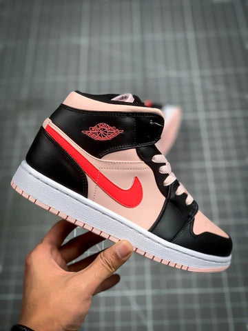 Custom Air Jordan 1 Mid Pink